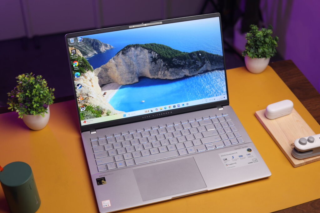 ASUS Vivobook S15 OLED apžvalga: geriausia Windows, skirta ARM nešiojamam