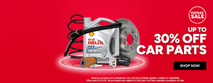 „Euro“ automobilių dalių pardavimas iki 30% nuolaida. - Mes rašome