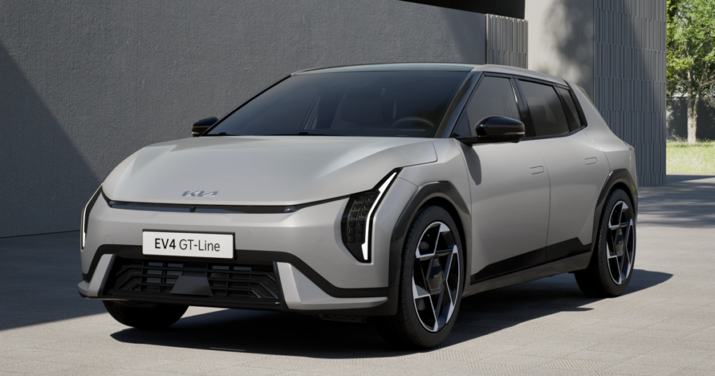 2025 „Kia EV4“: elektrinis liukas, sedanas, kurį atskleidė „Tesla“, BYD
