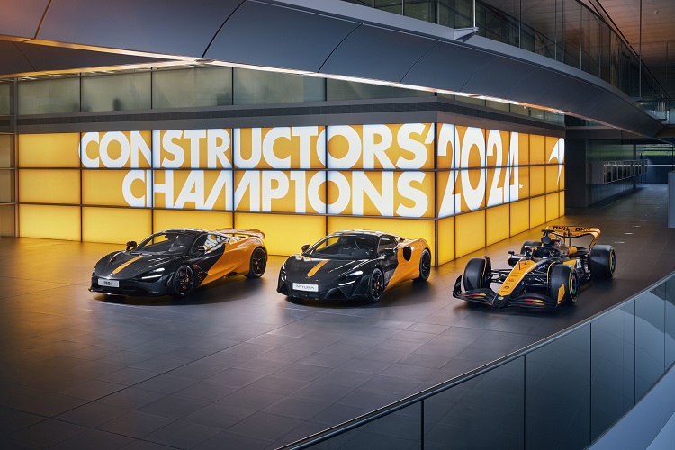 „McLaren“ švenčia devynis konstruktorių čempionatus. Greitos naujos automobilių naujienos. -