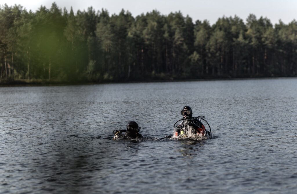 Kauno Miesto Savivaldybė Nardymo pratybos Vaišvydavos Karjere