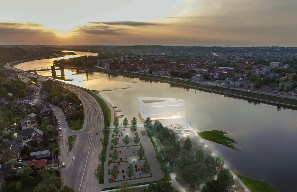 Kauno Miesto Savivaldybė UŽdegta Žalia Šviesa Mk Čiurliono Koncertų Centro
