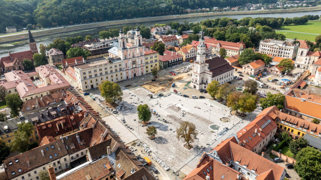 Rutušės Aikštėje iki lapkričio Vidurio UŽDAROMAS EISMAS transportUI