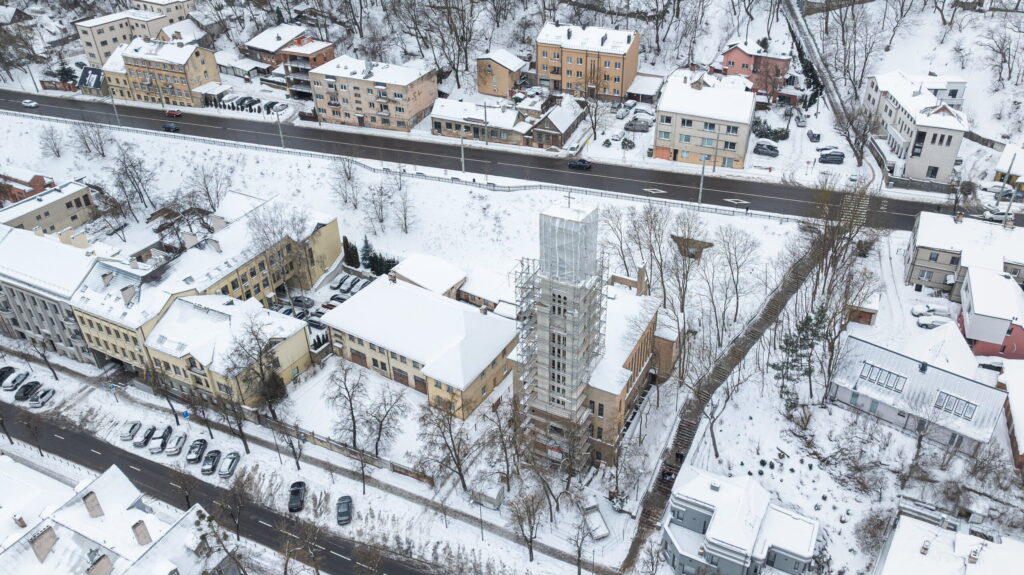 Kauno miesto savivaldybė Atkuriamas architektūros akcentas – Kauno finansų Evangelikų