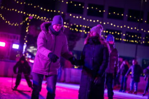 Kauno miesto savivaldybė Valentino diena ant ledo