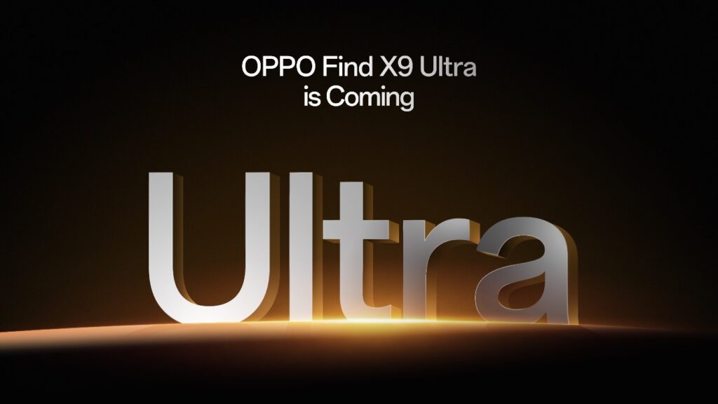 OPPO Find X9 Ultra rinkinys, skirtas pasauliniam išleidimui su naujos