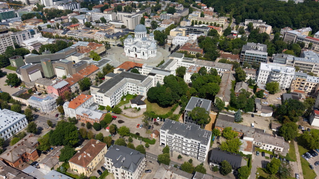 Kauno miesto savivaldybė Buvusio LSMU Kauno ligoninės komplekso miesto centre